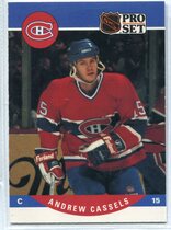 1990 Pro Set Base Set #615 Andrew Cassels