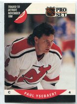 1990 Pro Set Base Set #607 Paul Ysebaert