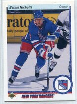 1990 Upper Deck Base Set #34 Bernie Nicholls