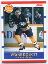 1990 Score Base Set #397 Wayne Doucet