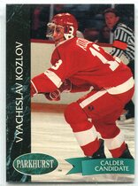 1992 Parkhurst Base Set #40 Vyacheslav Kozlov