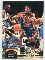 1992 Stadium Club Base Set #371 Chucky Brown