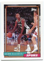 1992 Topps Base Set #10 Sean Elliott