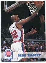 1993 NBA Hoops Hoops #331 Sean Elliott