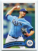 2011 Topps Base Set Series 1 #311 James Shields