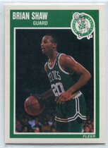 1989 Fleer Base Set #14 Brian Shaw
