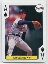 1991 U.S. Playing Cards All Stars #1S Tom Glavine