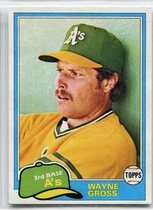1981 Topps Base Set #86 Wayne Gross