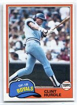 1981 Topps Base Set #98 Clint Hurdle