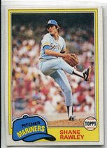 1981 Topps Base Set #423 Shane Rawley