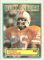 1983 Topps Base Set #181 James Owens