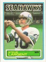 1983 Topps Base Set #389 Steve Largent