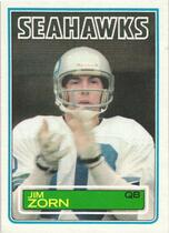 1983 Topps Base Set #393 Jim Zorn