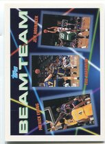 1992 Topps Beam Team #2 Patrick Ewing|Tim Hardaway|Jeff Hornacek