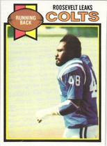 1979 Topps Base Set (Cream colored backs) #418 Roosevelt Leaks
