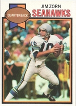 1979 Topps Base Set (Cream colored backs) #174 Jim Zorn