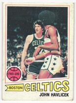 1977 Topps Base Set (White Stock Back) #70 John Havlicek