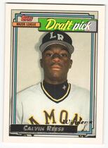 1992 Topps Gold Winners #714 Calvin Reese