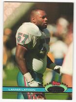 1991 Stadium Club Base Set #111 Lamar Lathon