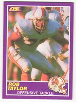 1989 Score Supplemental #414S Rob Taylor