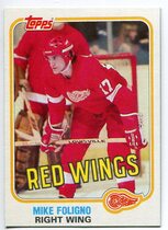 1981 Topps Base Set #W87 Mike Foligno