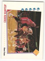 1991 SkyBox Base Set #405 Atlanta Hawks
