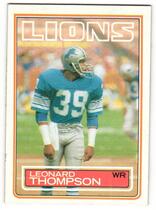 1983 Topps Base Set #72 Leonard Thompson