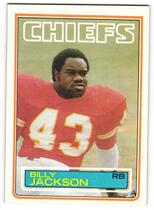 1983 Topps Base Set #288 Billy Jackson