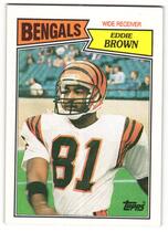 1987 Topps Base Set #189 Eddie Brown