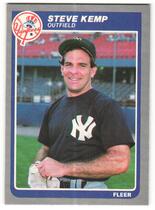 1985 Fleer Base Set #132 Steve Kemp