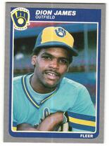 1985 Fleer Base Set #584 Dion James