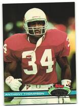 1991 Stadium Club Base Set #384 Anthony Thompson