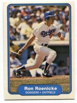 1982 Fleer Base Set #19 Ron Roenicke