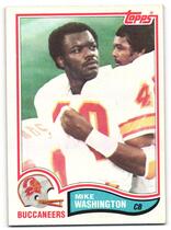 1982 Topps Base Set #506 Mike Washington