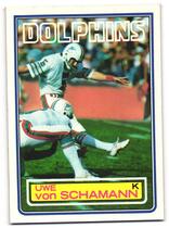 1983 Topps Base Set #322 Uwe Von Schamann