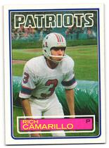 1983 Topps Base Set #327 Rich Camarillo