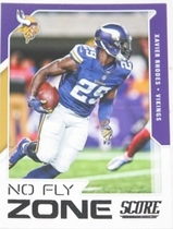 2017 Score No Fly Zone #8 Xavier Rhodes