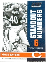2017 Score Standout Numbers #12 Gale Sayers