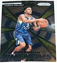 2018 Panini Prizm Freshman Phenoms #3 Aaron Holiday