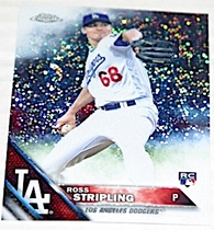 2016 Topps Chrome Update Holiday Mega Target #HMT21 Ross Stripling