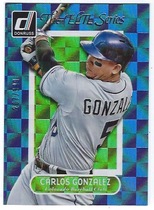 2014 Donruss The Elite Series Series 2 #7 Carlos Gonzalez