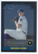 2003 Bowman Chrome #179 Brandon Webb