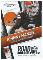 2014 Panini Prestige Road to the NFL #1 Johnny Manziel
