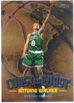 1998 Topps Chrome Coast 2 Coast #CC6 Antoine Walker