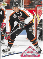 1993 Upper Deck Locker All Stars #22 Chris Chelios