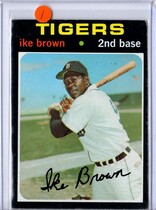 1971 Topps Base Set #669 Ike Brown