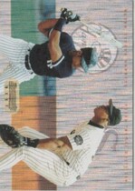 1995 Bowman Best Mirror Image Diffraction Foil Refractor #9 Rivera|Thomas