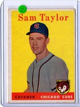1958 Topps Base Set #281 Sam Taylor