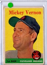 1958 Topps Base Set #233 Mickey Vernon