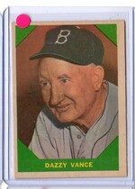 1960 Fleer Base Set #51 Dazzy Vance